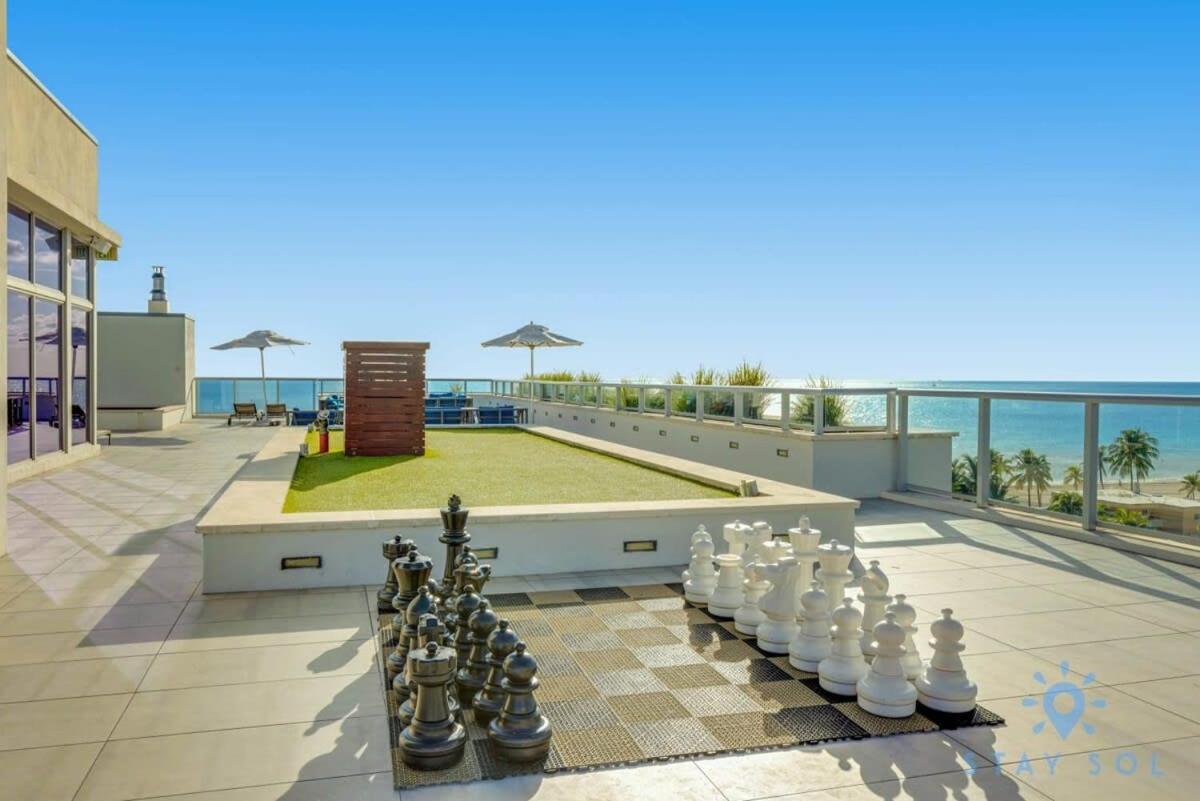 Best Stay - Rooftop Pool - Hollywood Beach Board - Walk Exterior photo