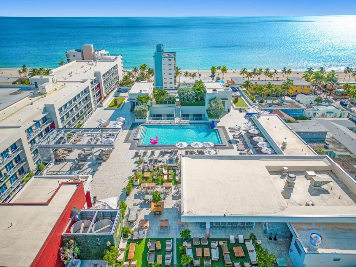 Best Stay - Rooftop Pool - Hollywood Beach Board - Walk Exterior photo