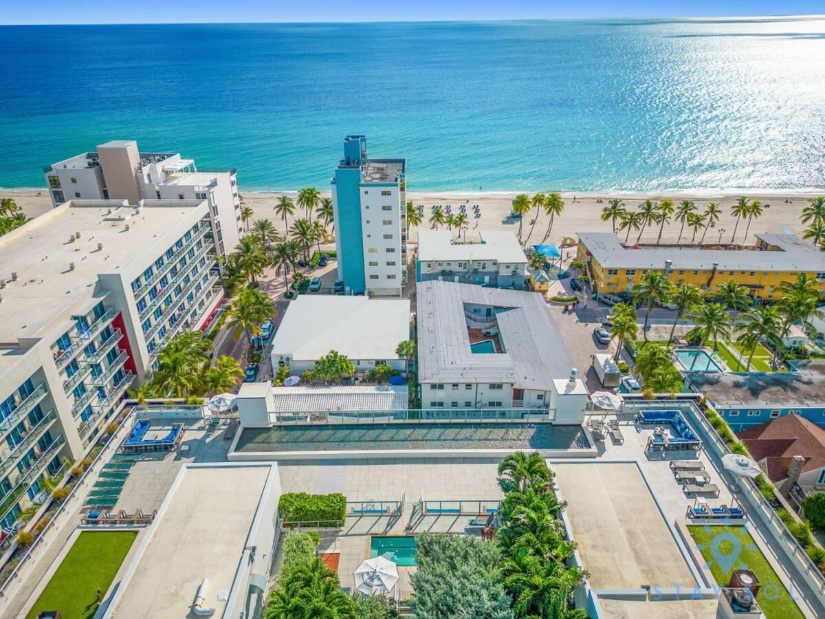 Best Stay - Rooftop Pool - Hollywood Beach Board - Walk Exterior photo