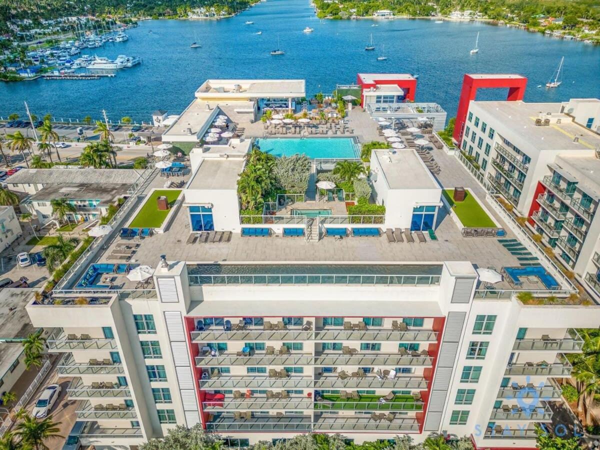 Best Stay - Rooftop Pool - Hollywood Beach Board - Walk Exterior photo